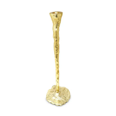 Gold Taper Candle Holder Set