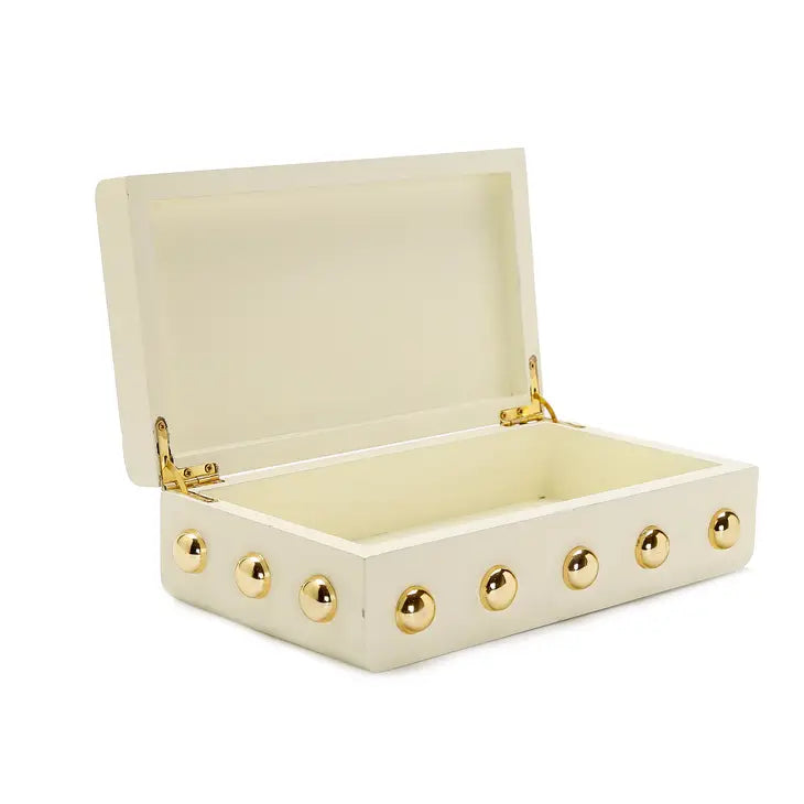Gold Studded Decorative Box