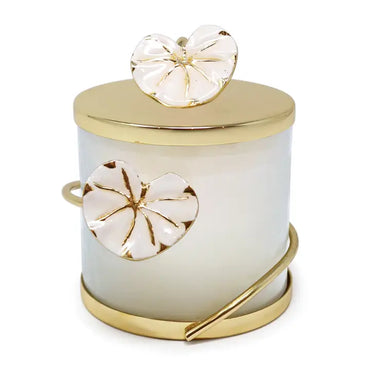 Gold Lotus Scented Candle Jar