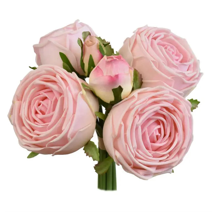 Real Touch Cabbage Rose Bundle