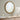 Arista Gold Round Wall Mirror