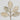 Champagne Metallic Beaded Magnolia Leaves Spray Pack of 3