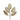 Champagne Metallic Pearl Magnolia Leaves Spray Pack of 3