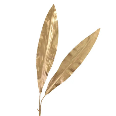 Gold Metallic Leaf Spray