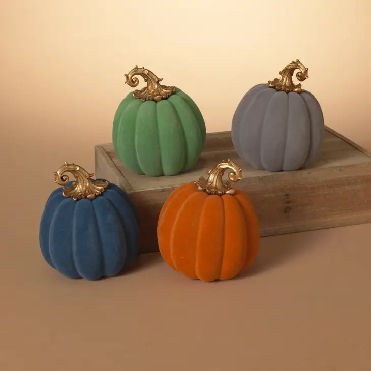 Colorful Resin Pumpkin Set