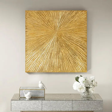 Gold Abstract Wall Art