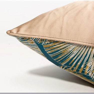 Blue Evantail Throw Pillow - Exquisite Designs Home Décor 