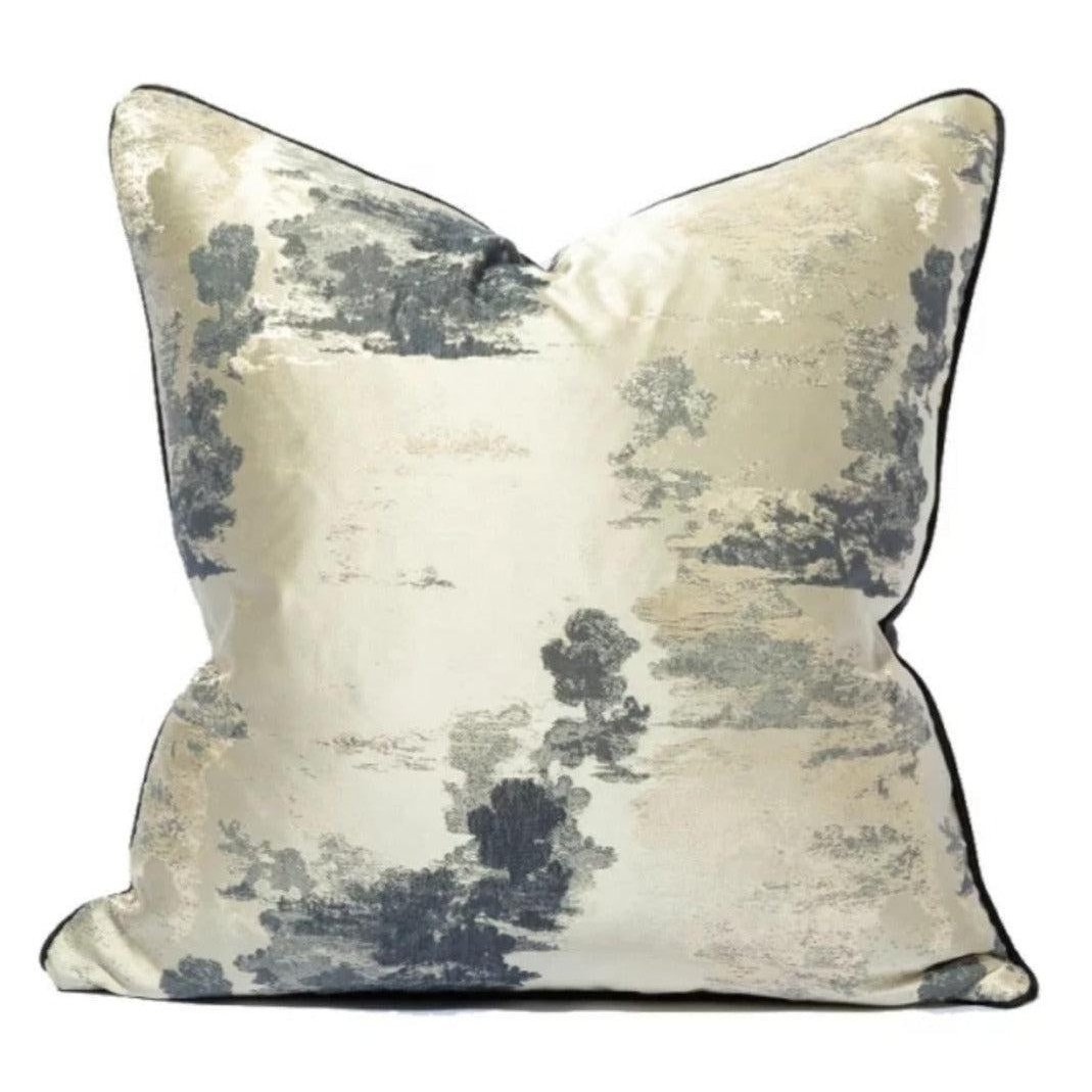 Silver Crush Throw Pillow - Exquisite Designs Home Décor 