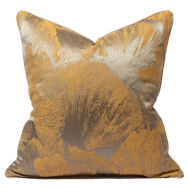 Orange Abstract Throw Pillow - Exquisite Designs Home Décor 