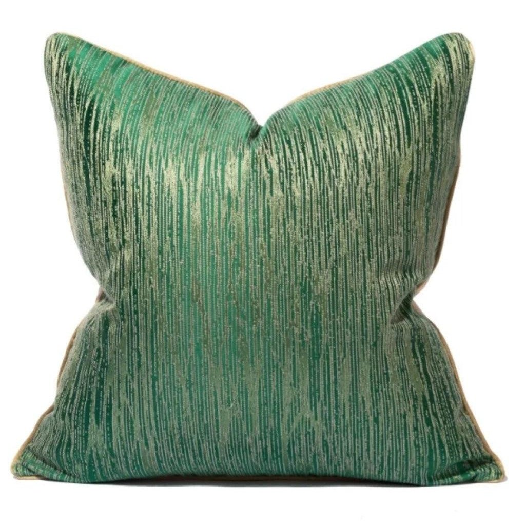 Green Rave Throw Pillow - Exquisite Designs Home Décor 