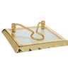 Napkin Holder w/Gold Rim - Exquisite Designs Home Décor 