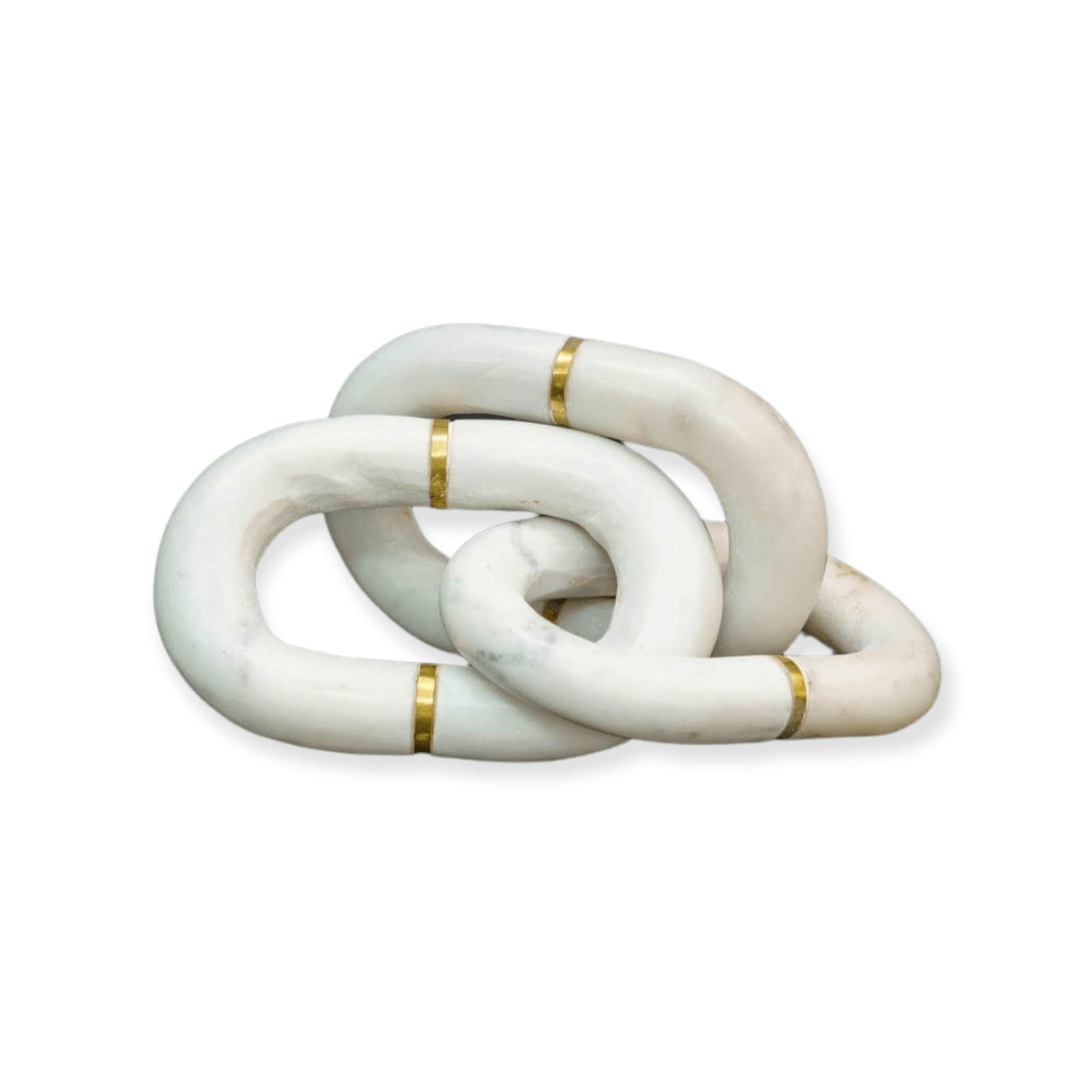 Marble Chain w/Brass Design - Exquisite Designs Home Décor 