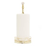 Gold Paper Towel Holder w/ Wired Design - Exquisite Designs Home Décor 