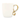 White Mug w/Gold Infinity Handle mug